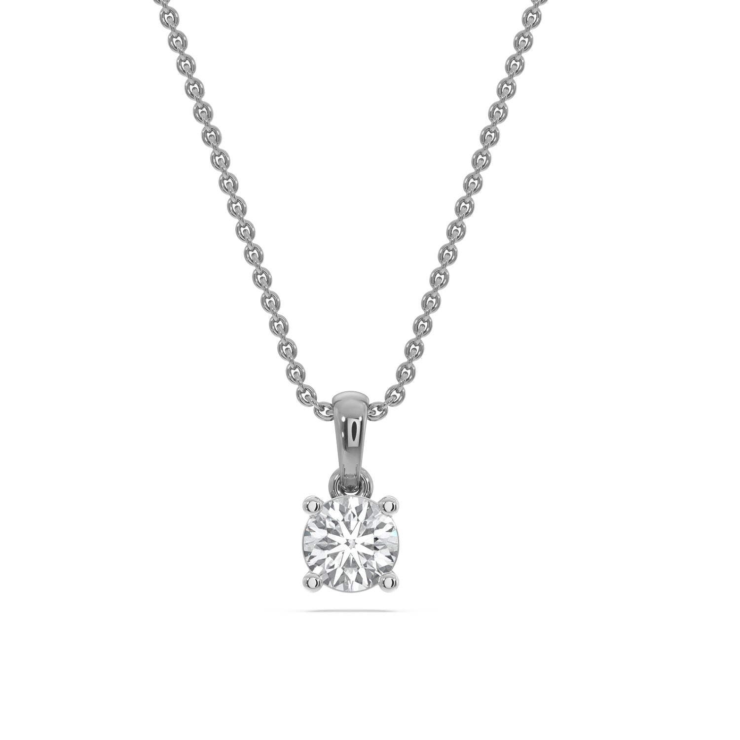 Serenity Solitaire Pendant
