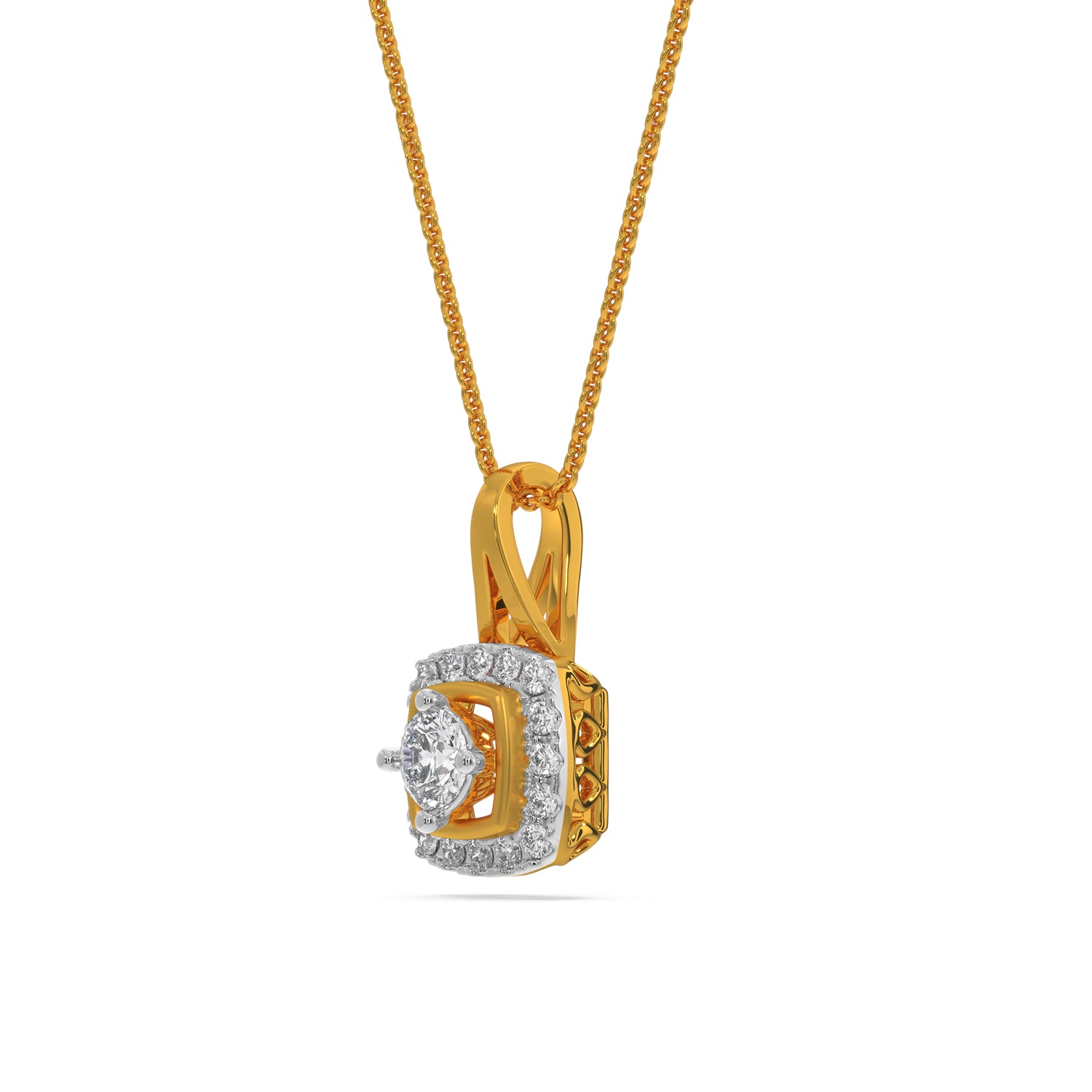 Simone Solitaire Pendant
