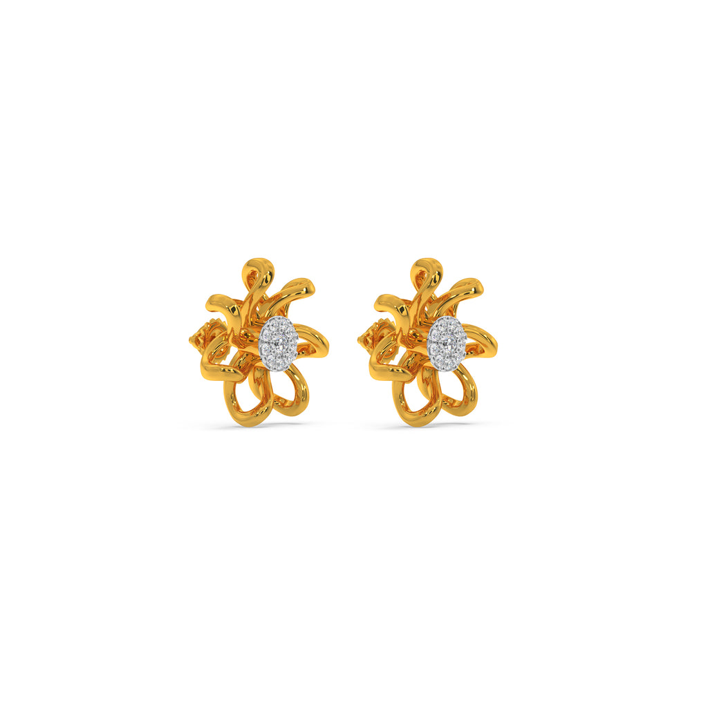 Fancy Flowery Earring