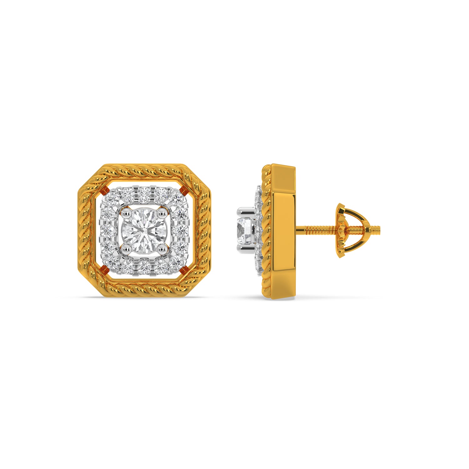 Sabrina Solitaire Earring