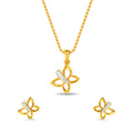 Happy Butterfly Pendant Set