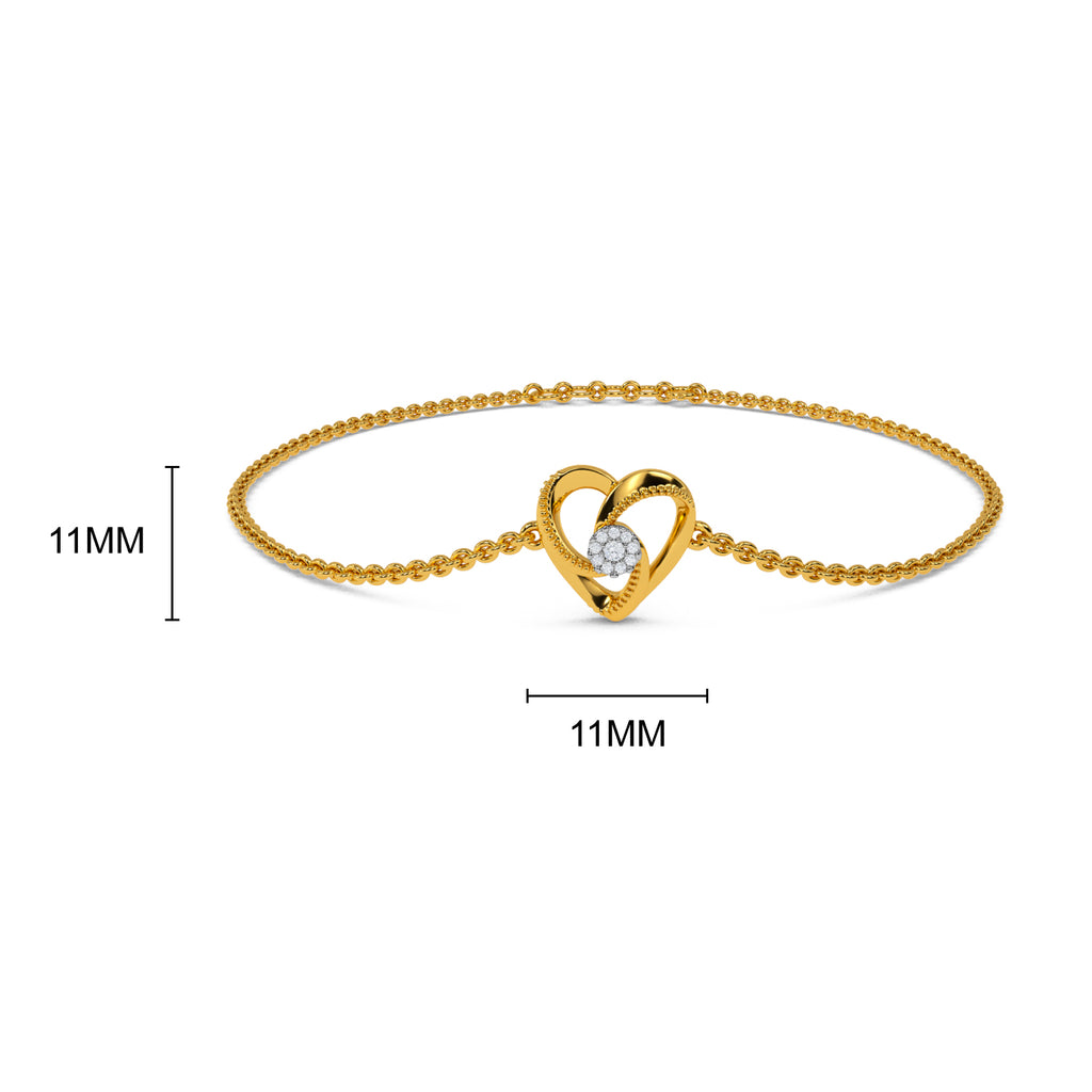Cupid Heart Bracelet