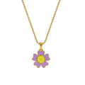 Purple daisy Kids Pendant