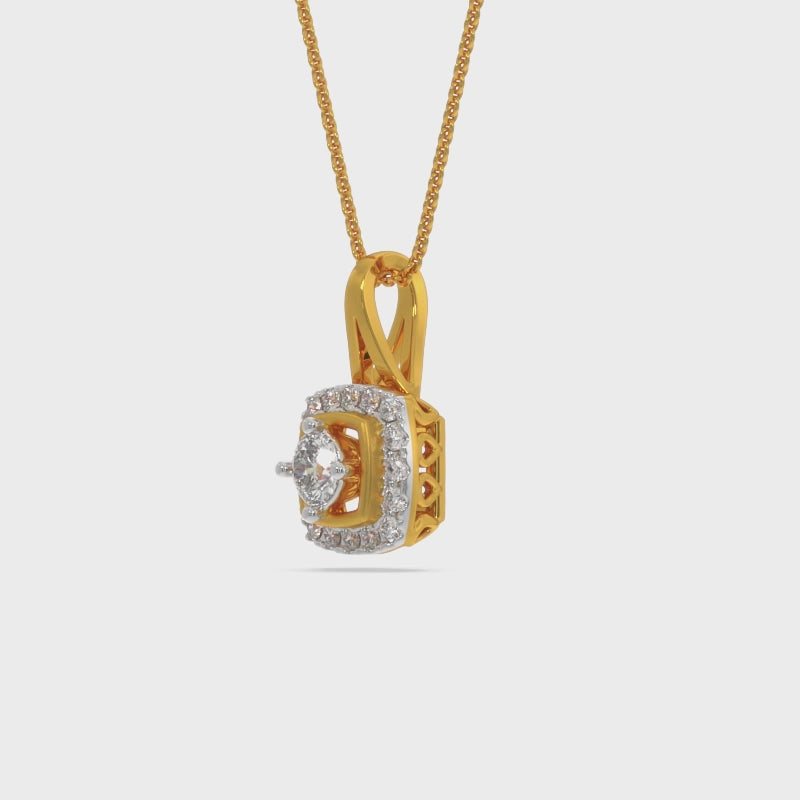Simone Solitaire Pendant
