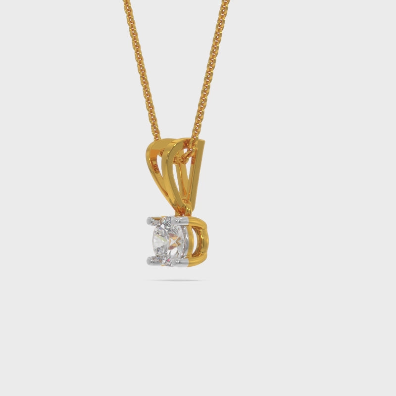 Shiloh Solitaire Pendant