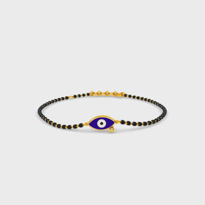 Ayra Evil Eye Mangalsutra Bracelet