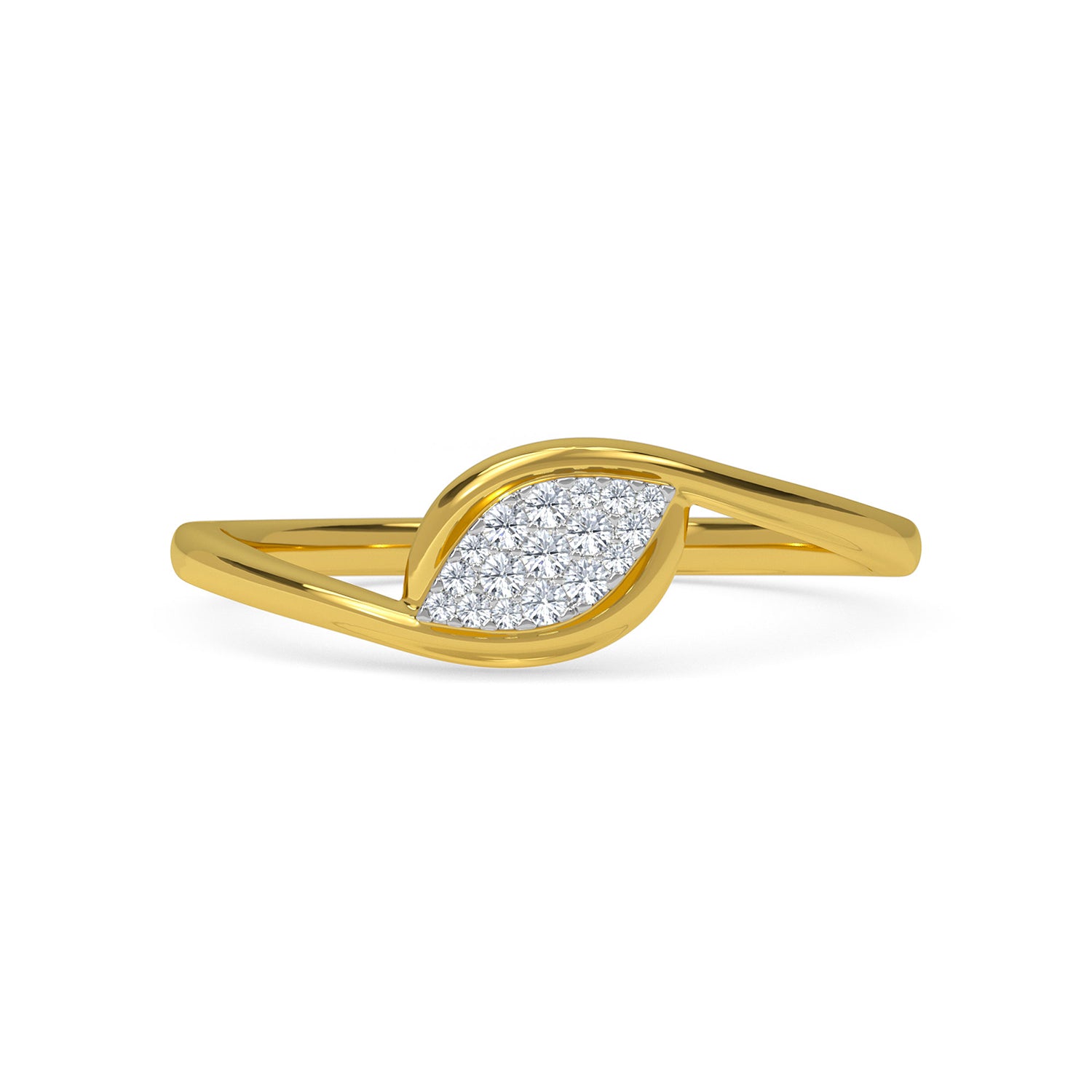 Miniscule Marquise Diamond Ring