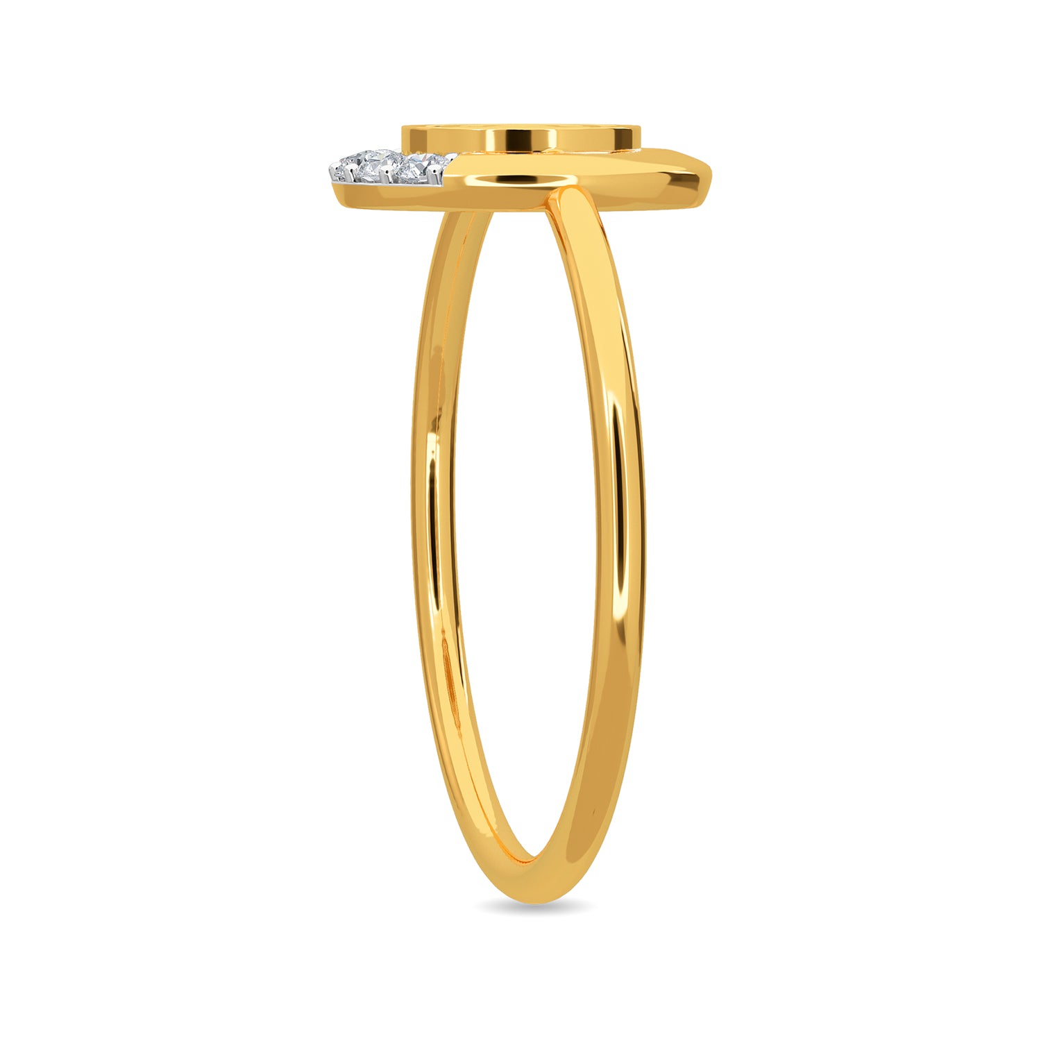 Dicle Evil Eye Diamond Ring