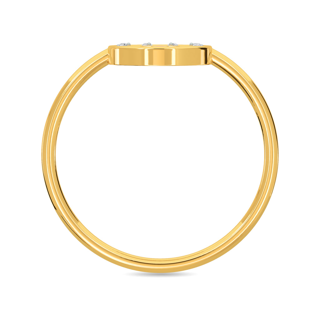 Damla Evil Eye Diamond Ring