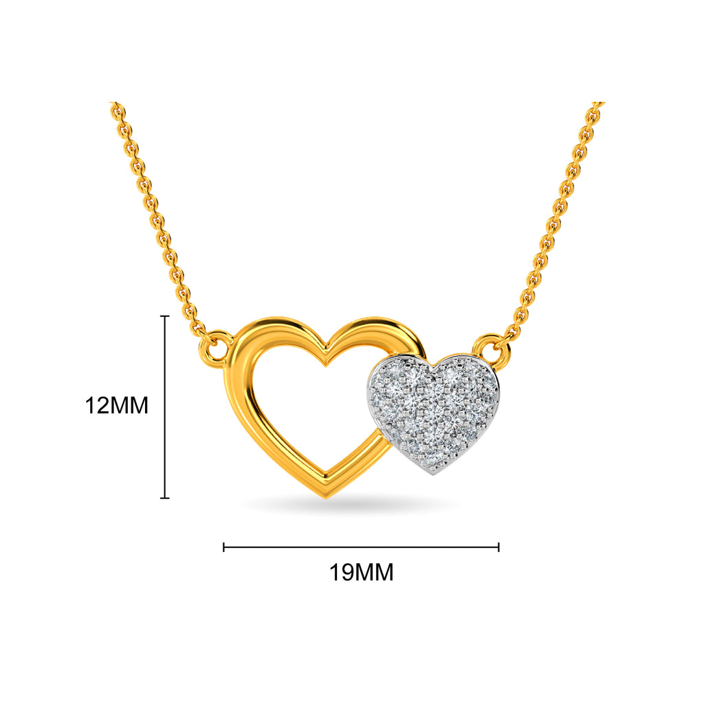 Chara Diamond Pendant With Chain