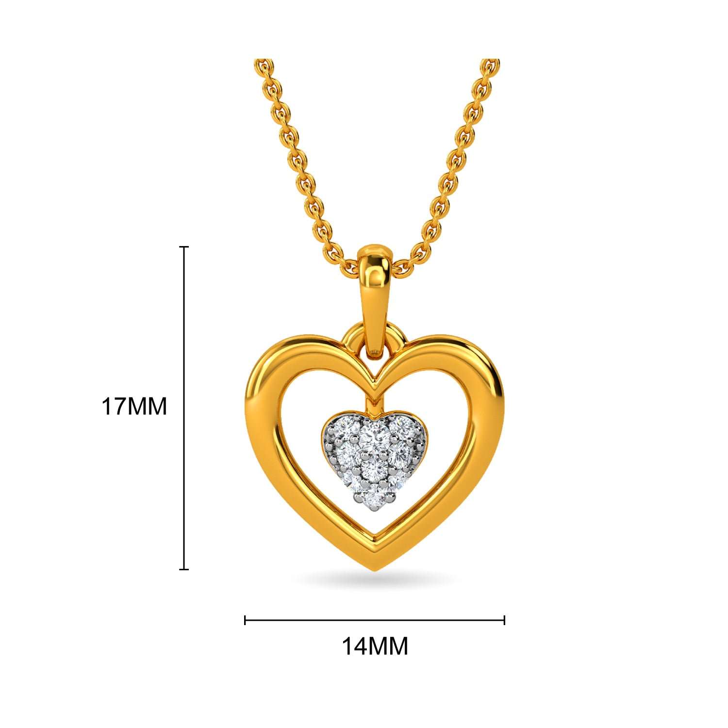 Misha Diamond Pendant