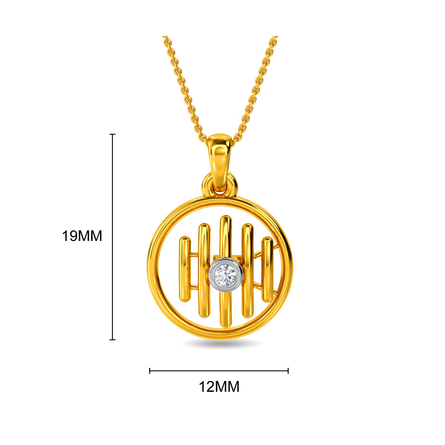 Stemma Diamond Pendant