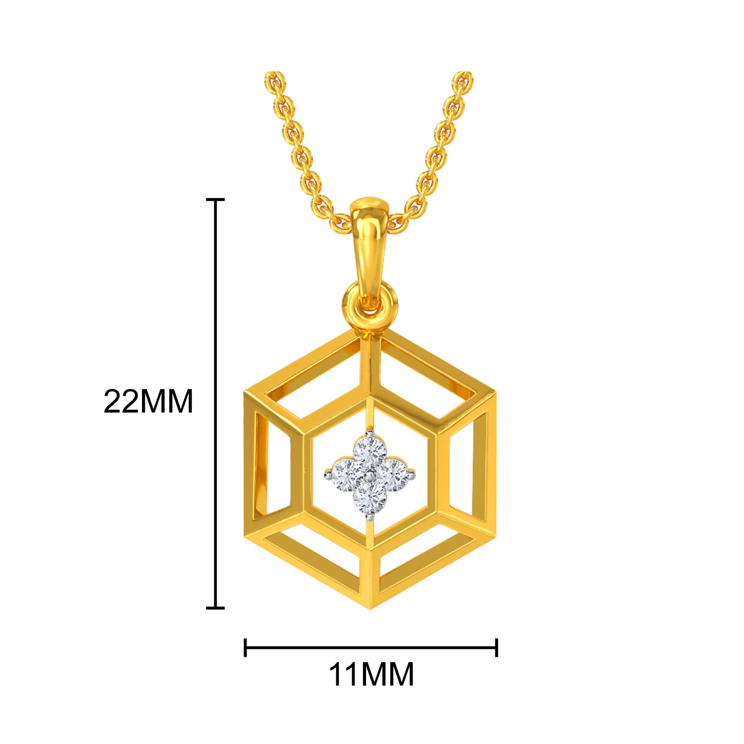 Luisa Diamond Pendant