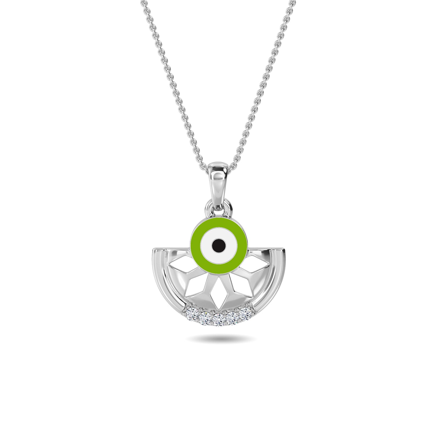 Elvan Evil Eye Diamond Pendant