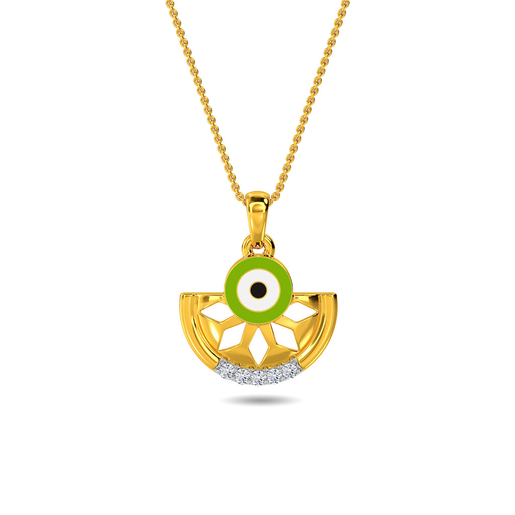 Elvan Evil Eye Diamond Pendant