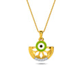 Elvan Evil Eye Diamond Pendant