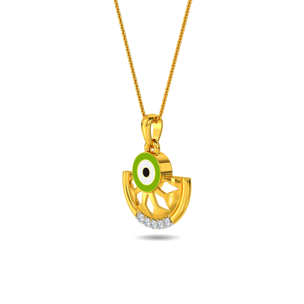 Elvan Evil Eye Diamond Pendant