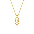 Omkar Diamond Pendant