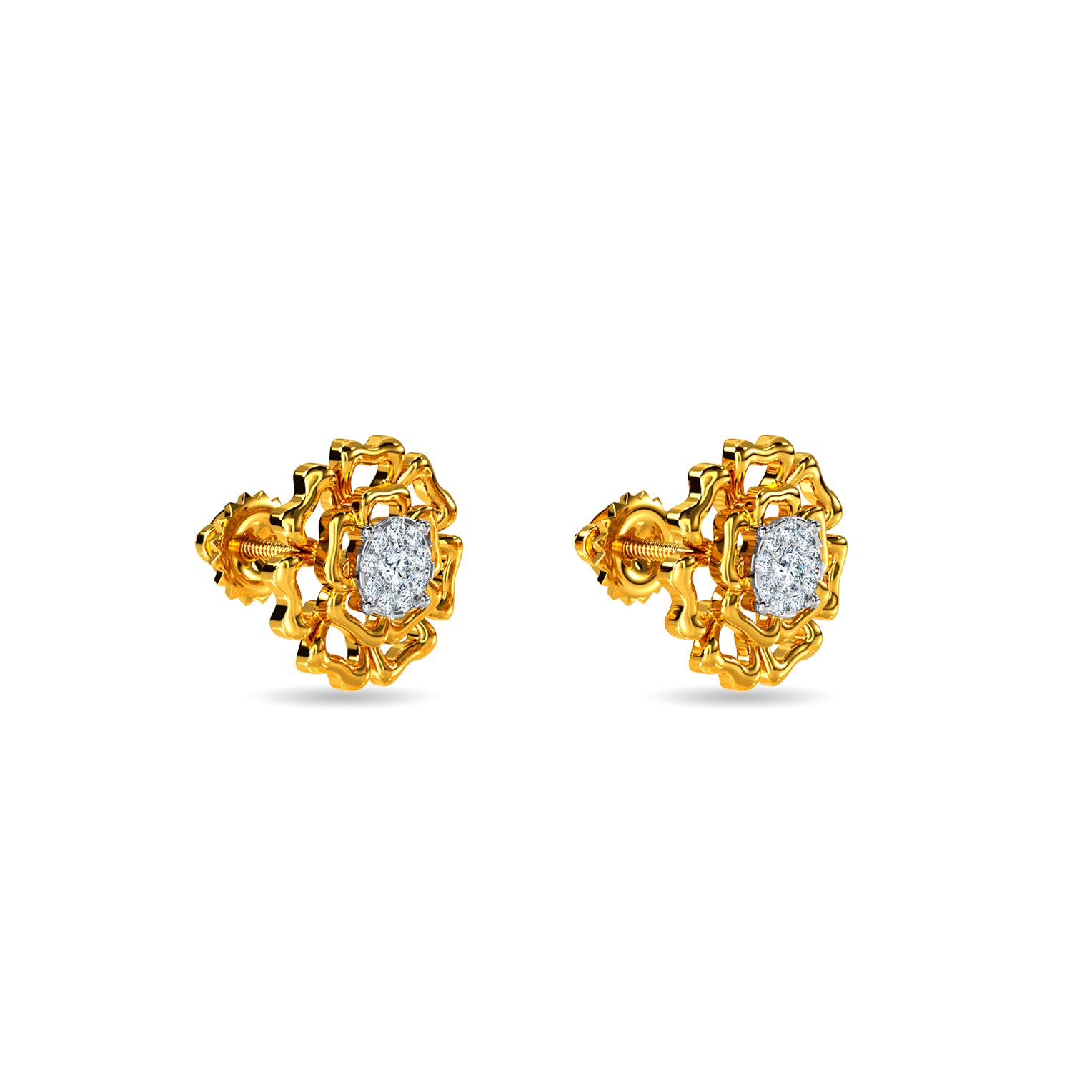 Mary Diamond Earring