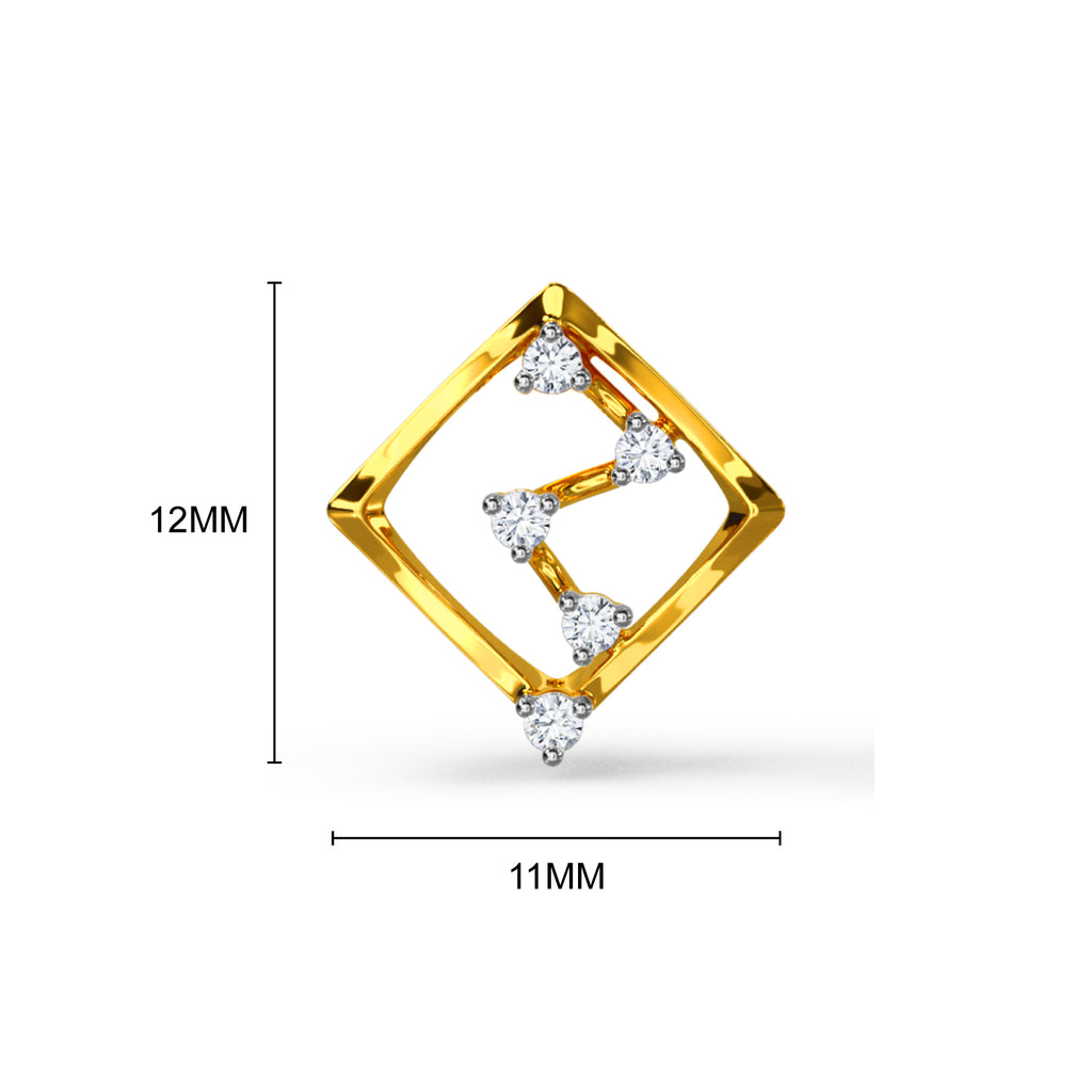 Akasa Diamond Earring