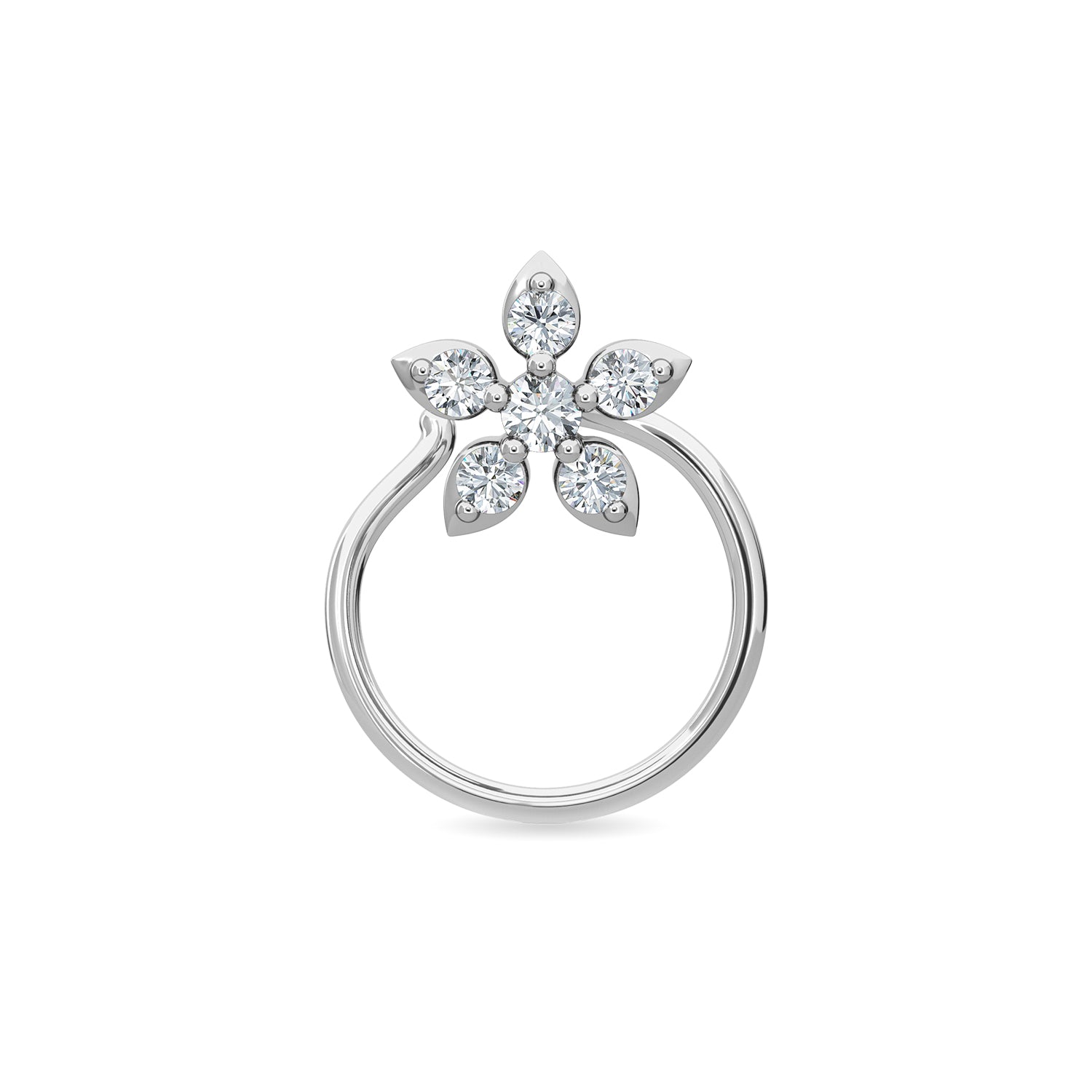 Kriti Diamond Nose Pin