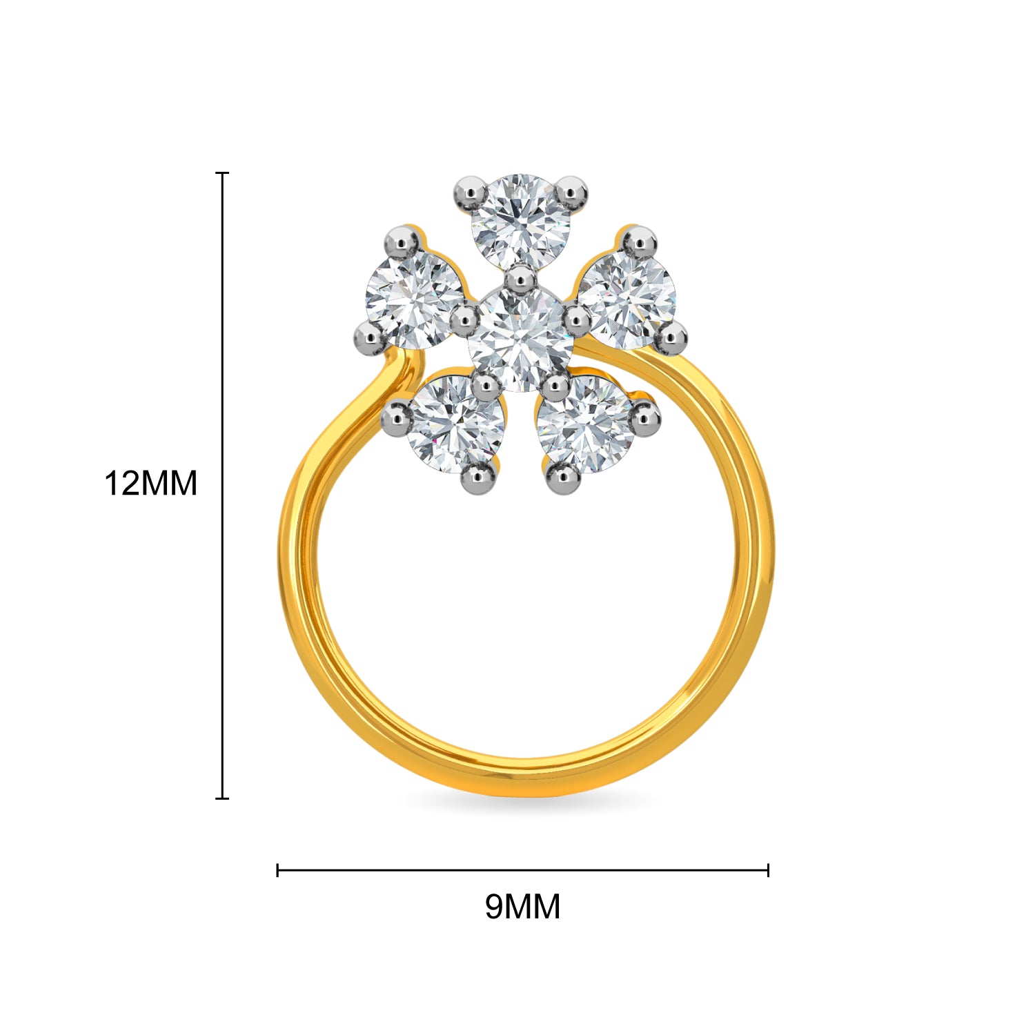 Yana Diamond Nose Pin