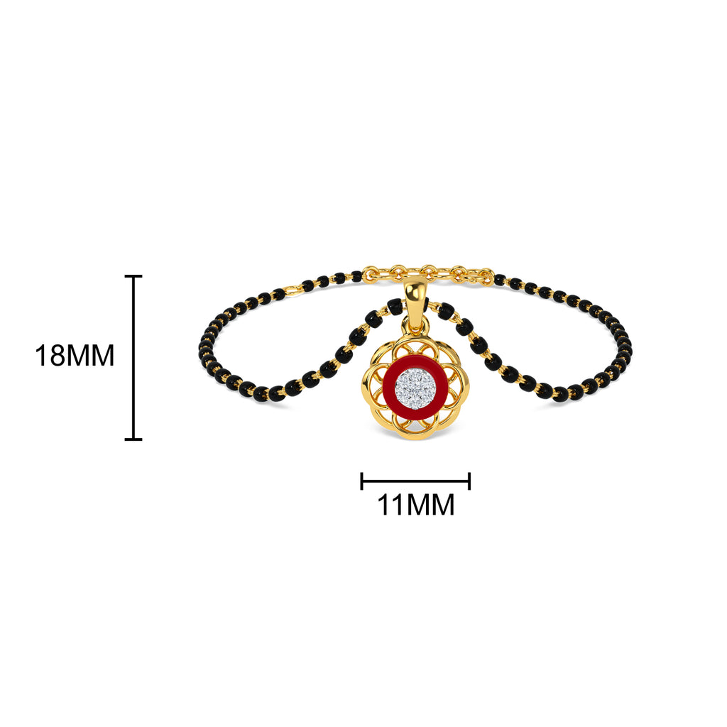 Bara Detachable Mangalsutra Bracelet