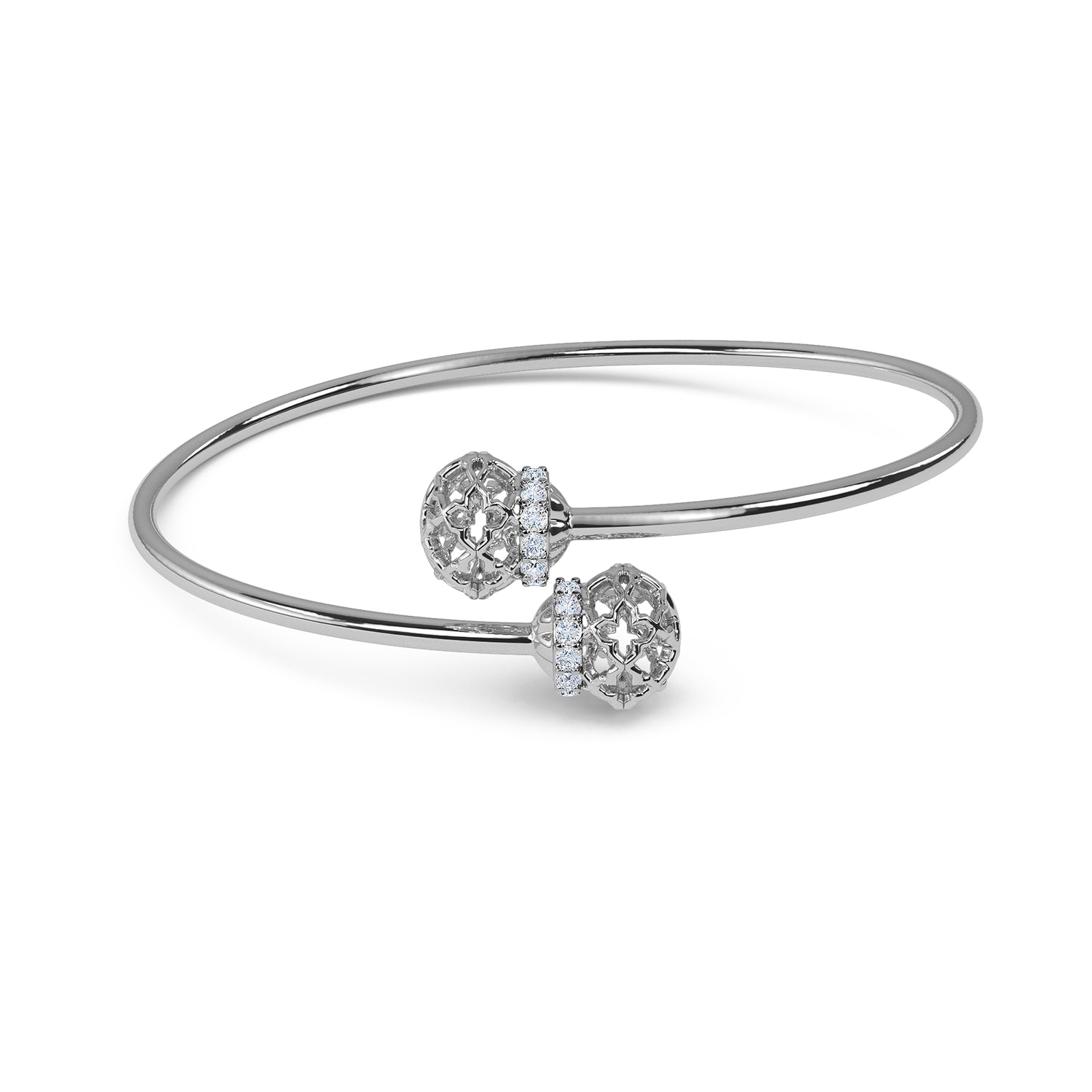 Navia Diamond Bangle