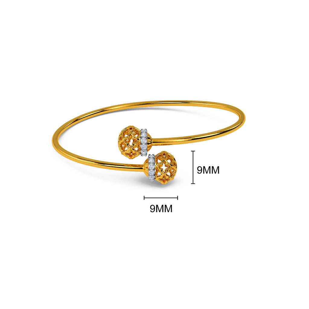 Navia Diamond Bangle