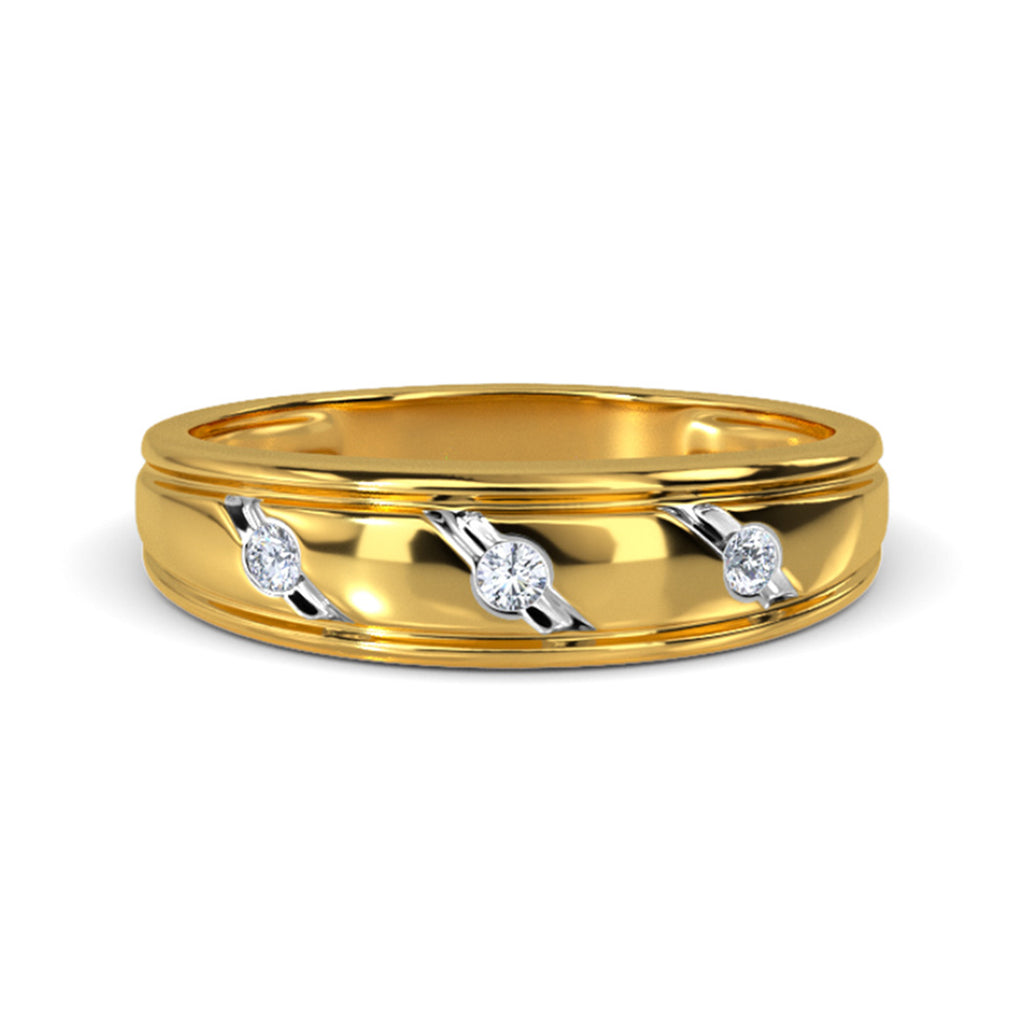 Leo Diamond Ring For Him