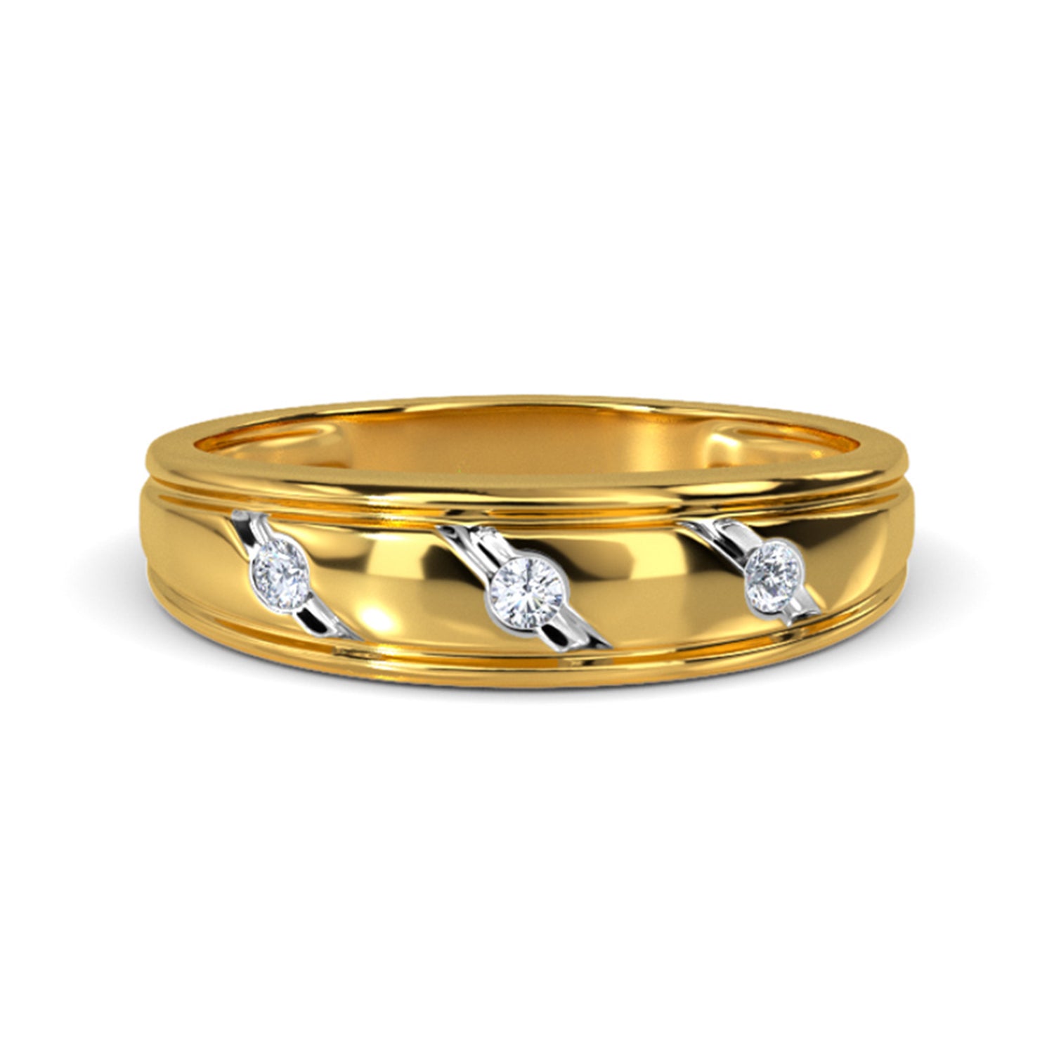 Leo Diamond Ring For Him