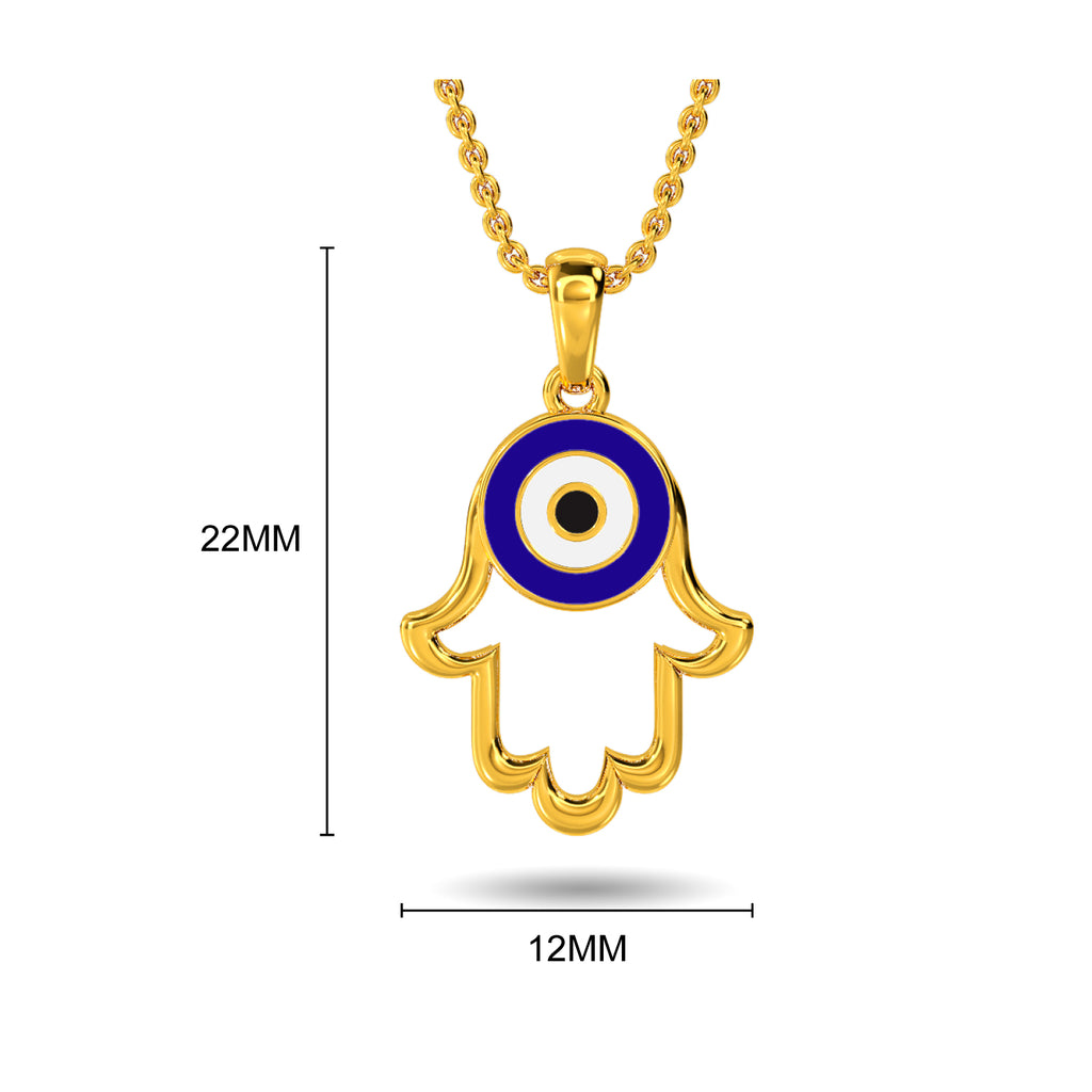 Sneha Gold Pendant