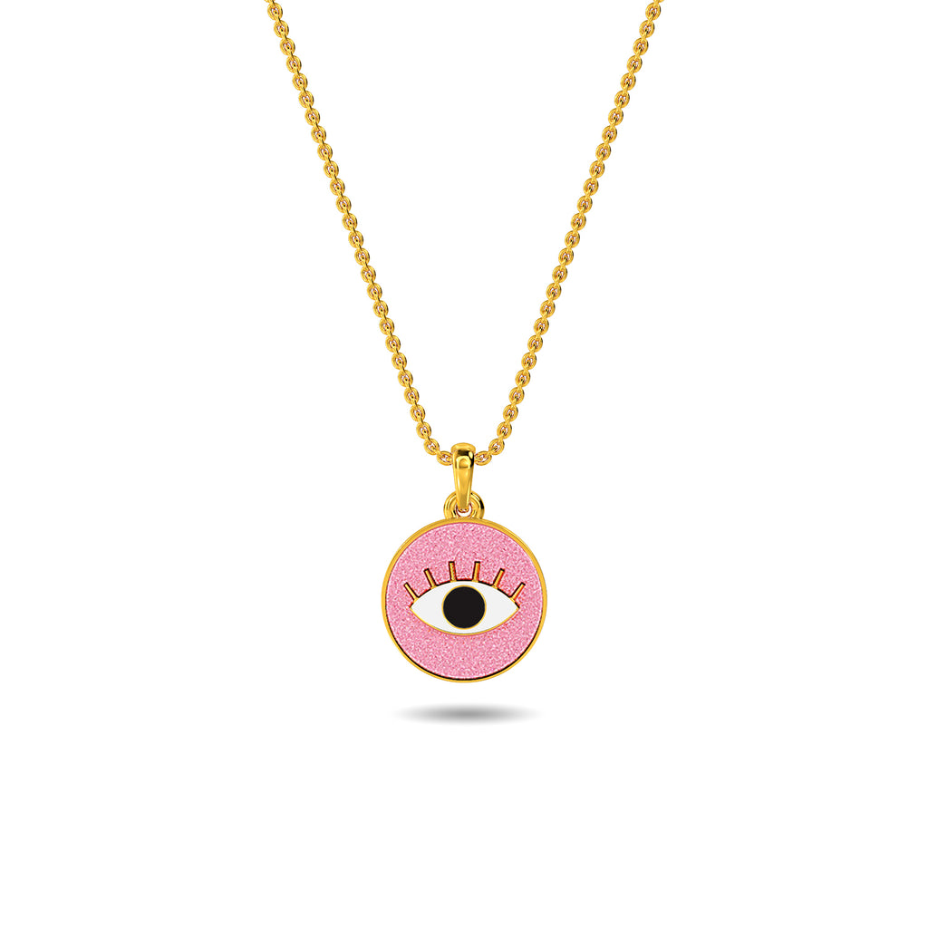 Emiri Evil Eye Gold Pendant