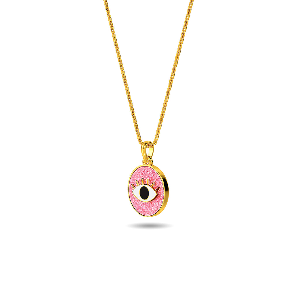 Emiri Evil Eye Gold Pendant