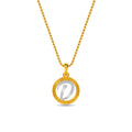 Initial D Gold Pendant