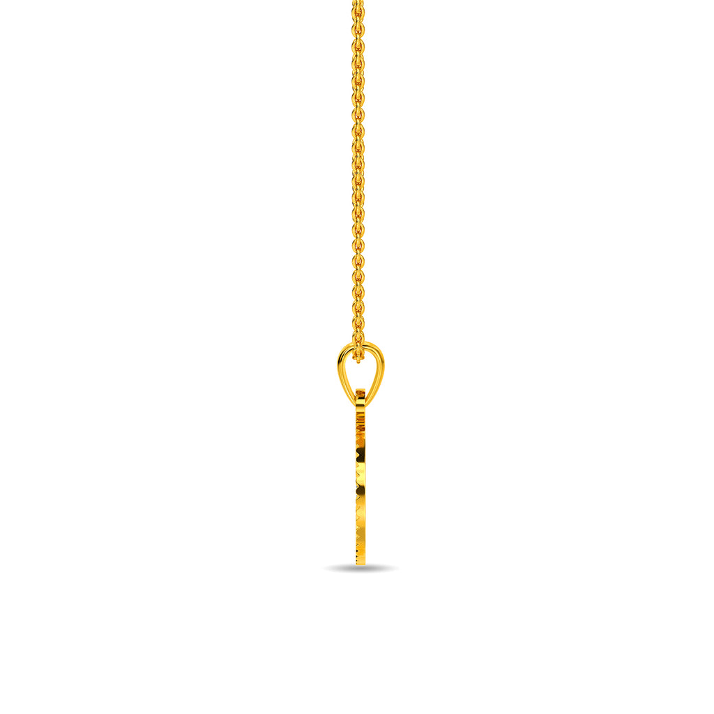 Initial D Gold Pendant