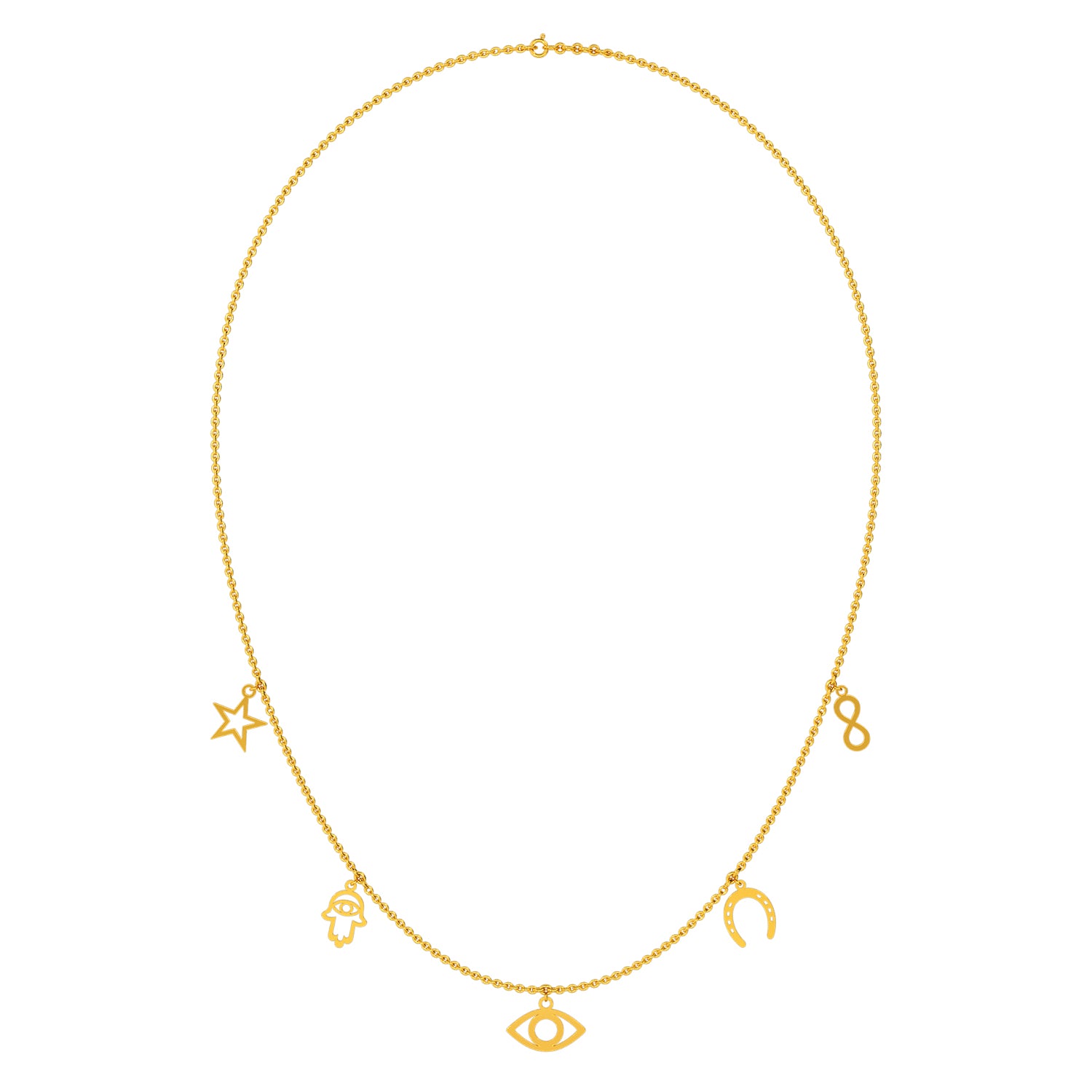 Bhuvika Gold Necklace